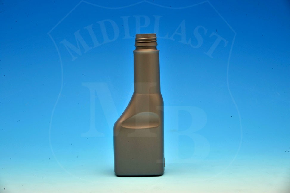 MidiPlast - MB256 - Flacone da 225 ml rettangolare collo lungo