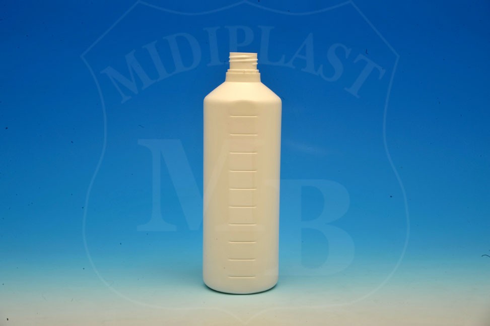 MidiPlast - MB140 - Flacone da 1000 ml tondo
