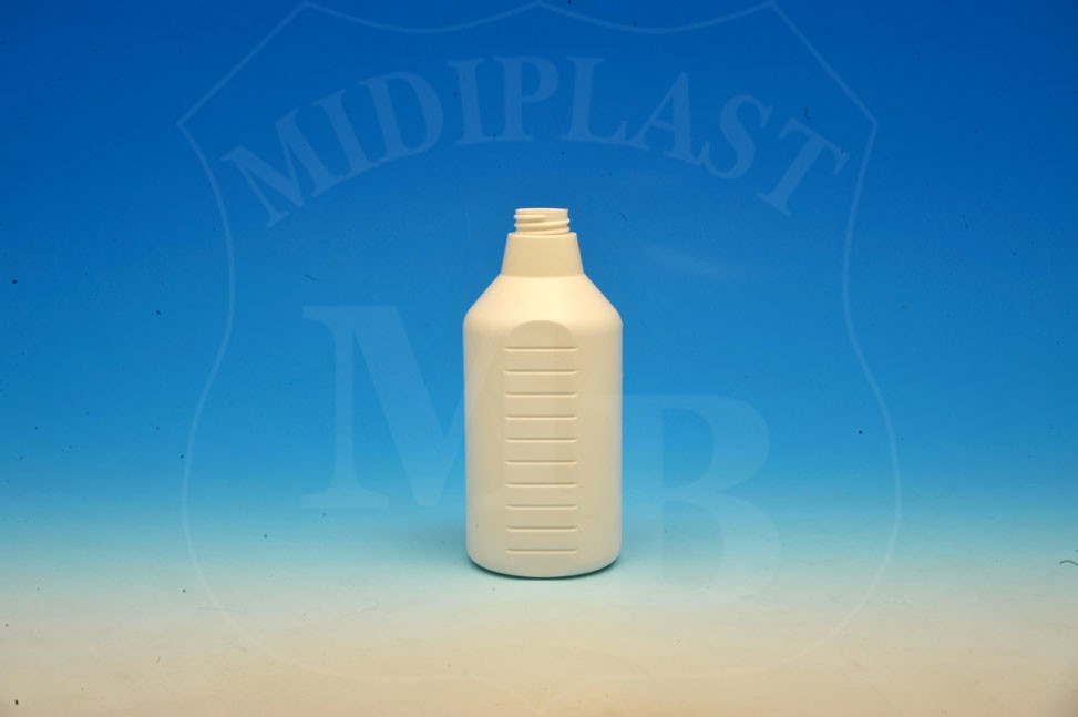 MidiPlast - MB141 - Flacone da 500 ml tondo