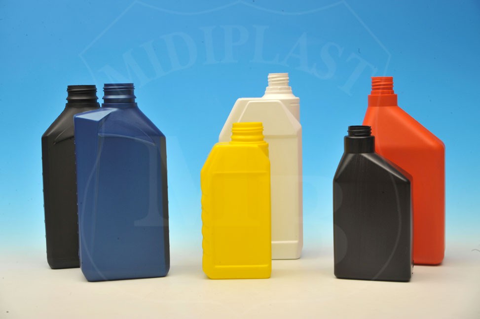 MidiPlast - MB23 - Flacone da 600 ml rettangolare