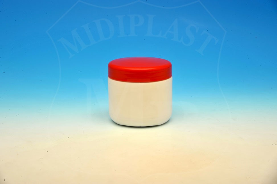 MidiPlast - MB45 - Barattolo 500 ml tondo bocca larga, diametro interno 88